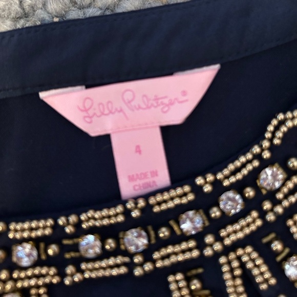 Lilly Pulitzer Brontë Dress with Keyhole Embellished Neckline - Picture 3 of 5